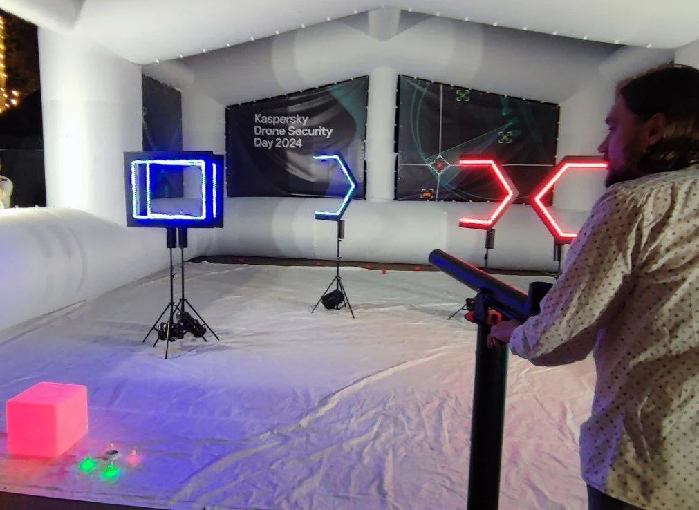 Трасса для гонок микро дронов класса 75 мм TinyWhoop (ТиниВуп) 7 элементов
